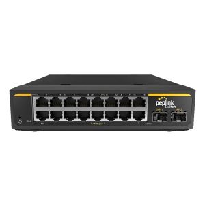 Peplink 16-Port Switch Rugged ports